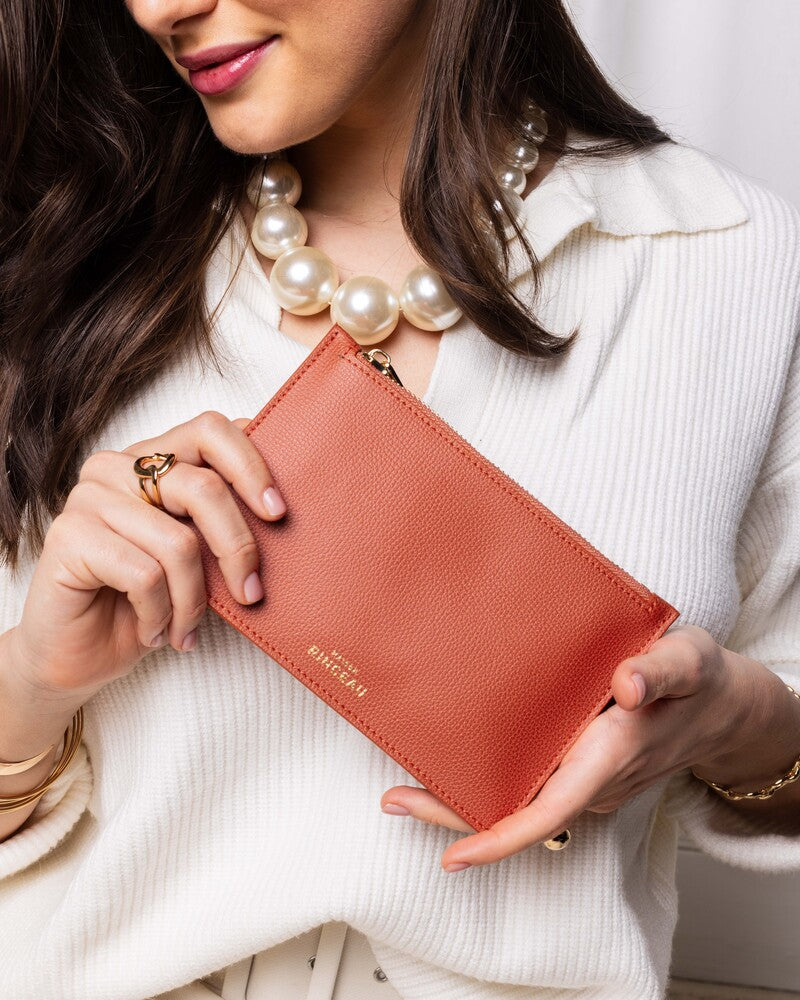 La Pochette Apollon - Grained Sienna